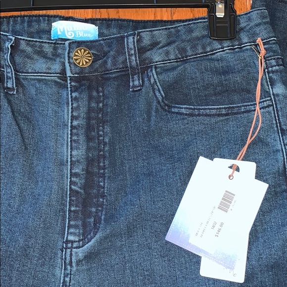 Mumu Blue Berkley Bells ZIP Up Jeans - Picture 5 of 8